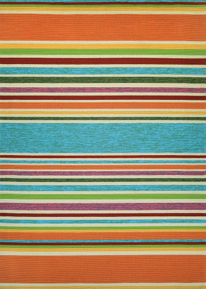 Couristan Covington 2296/3067 Sherbet Stripe Multi Rug
