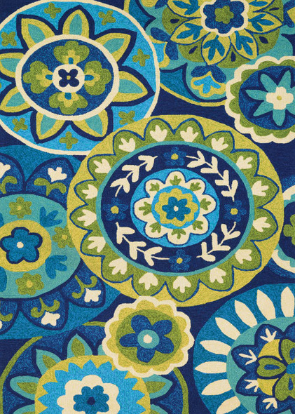 Couristan Covington Rip Tide 3778/1014 Ocean Green Rug