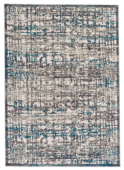 Feizy Akhari 3677F Gray Teal Rug