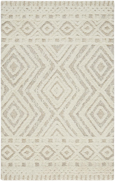 Feizy Anica 8010F Ivory Tan Rug