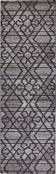 Feizy Asher 8766F Gray Black Rug
