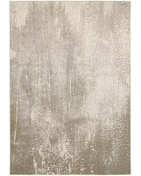 Feizy Aura 3739F Ivory Gold Rug