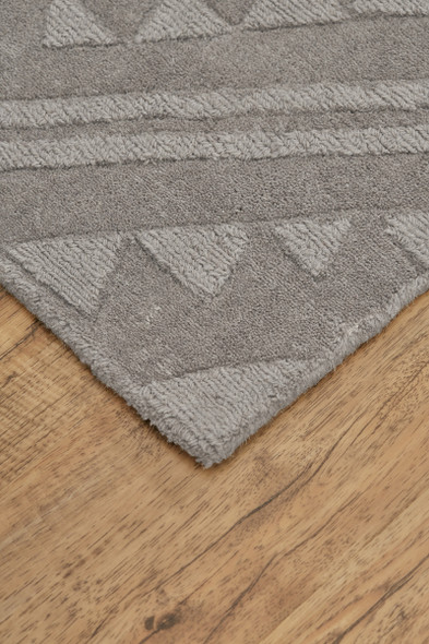 Feizy Basse I8021 Brown Gray Rug