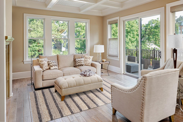 Feizy Berkeley 0738F Ivory Tan Rug