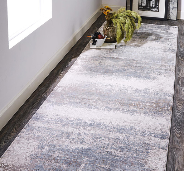 Feizy Cadiz 3888F Gray Silver Rug