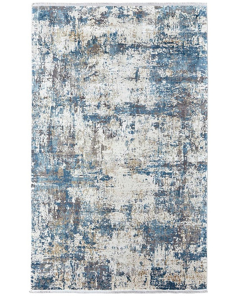 Feizy Cadiz 3891F Ivory Blue Rug