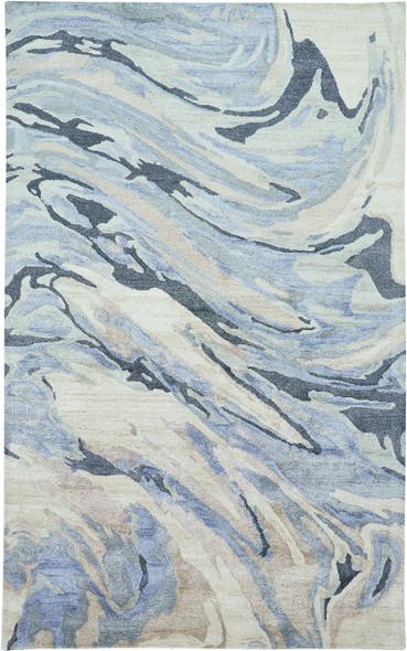 Feizy Dryden 8790F Blue Beige Rug