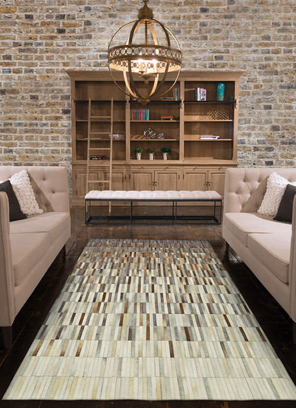 Feizy Estelle L9214 Gray Rug