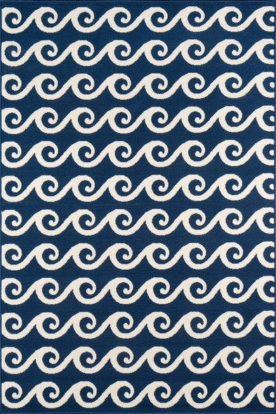 Momeni Baja BAJ14 Navy Rug
