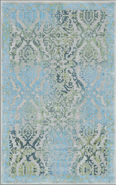 Feizy Katari 3374F Blue Green Rug