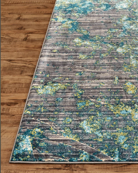 Feizy Keats 3474F Blue Gray Rug