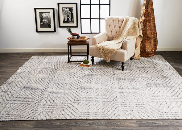 Feizy Vivien 6556F Gray Rug
