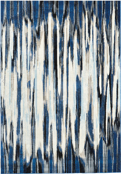 Feizy Milton 3468F Blue Ivory Rug