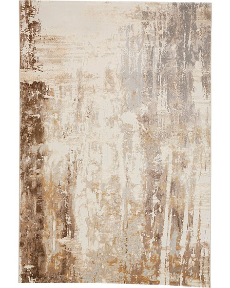 Feizy Parker 3709F Grey Beige Rug