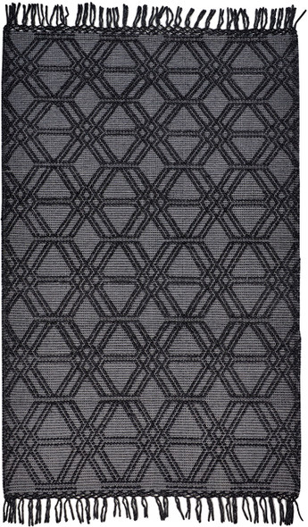 Feizy Phoenix 0807F Gray Black Rug