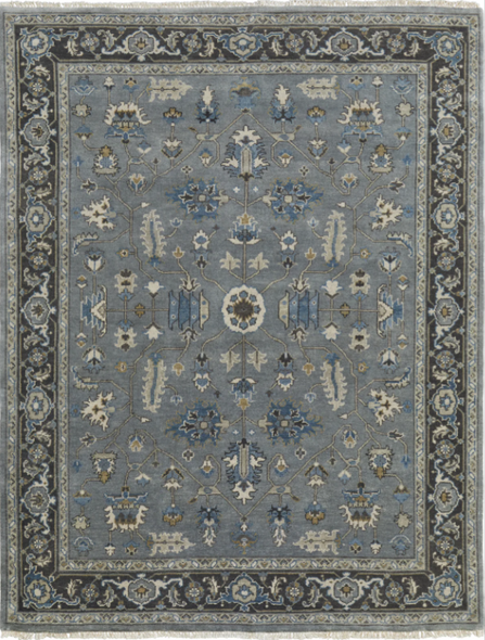 Feizy Ustad 6109F Blue Gray Rug
