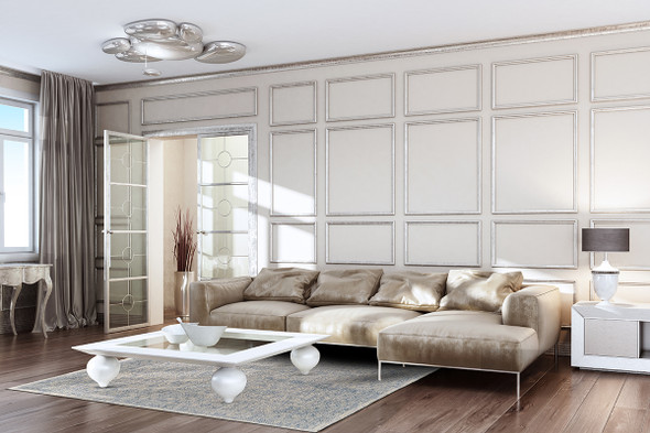 Feizy Reagan 8686F Ivory Blue Rug