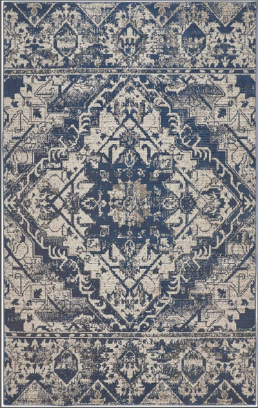 Feizy Foster 3760F Blue Green Rug