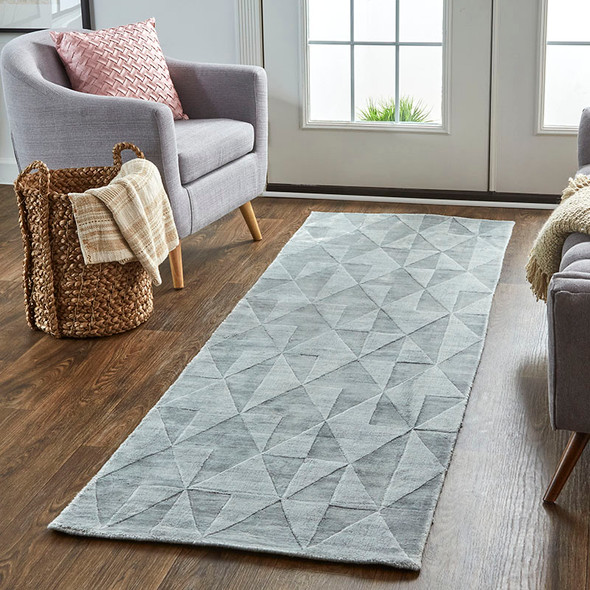 Feizy Gramercy 6335F Green Rug