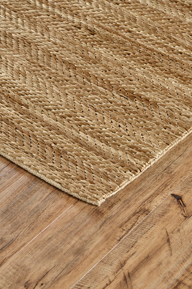 Feizy Kaelani 0770F Tan Rug