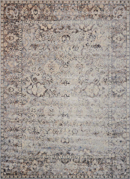 Nourison Ki25 Malta MAI03 Slate Rug