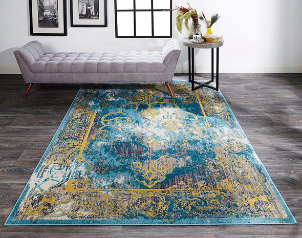 Feizy Keats 3471F Lagoon Rug