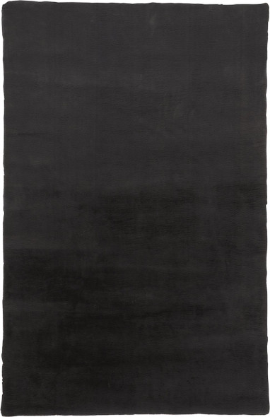 Feizy Luxe Velour 4506F Black Rug