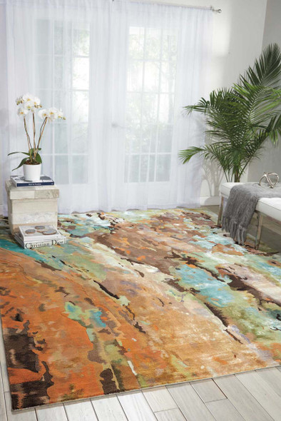 Nourison Prismatic PRS09 Multicolor Rug