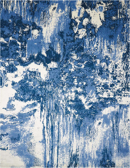 Nourison Twilight TWI24 Blue/Ivory Rug
