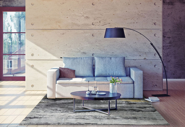 Feizy Bleecker 3606F Gray Rug