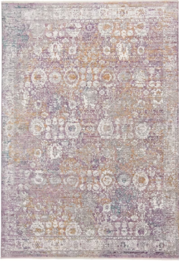 Feizy Cecily 3587F Purple Gold Rug