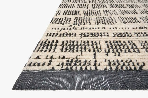 Chris Loves Julia x Loloi Alice ALI-02 Cream Charcoal Area Rug