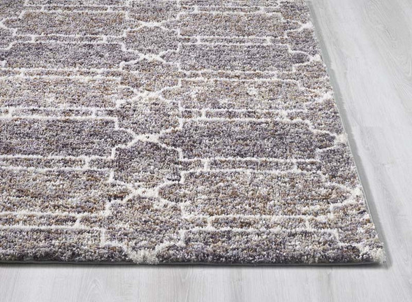 Kas Bungalow 2302 Mocha Mosaic Rug