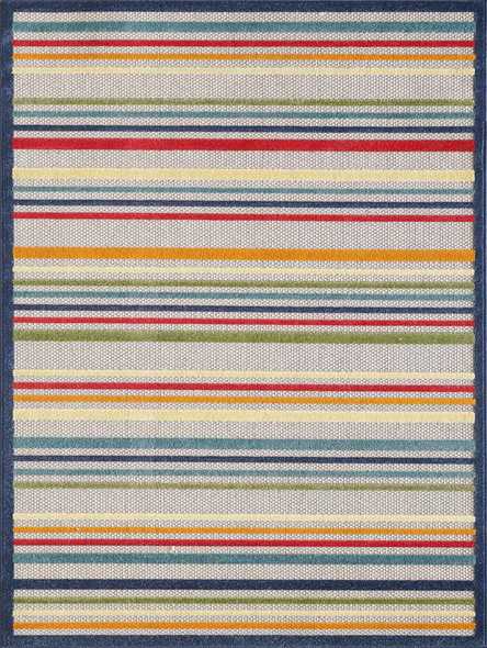Kas Calla 6927 Ivory Multi Stripes Rug