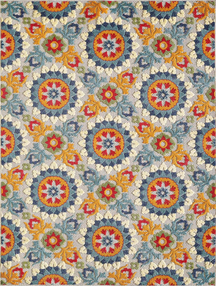 Kas Calla 6931 Ivory Multi Manor Rug