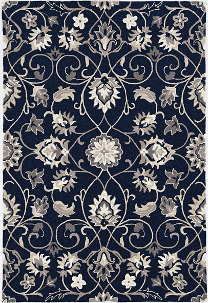 Kas Harbor 4206 Navy Manor Rug