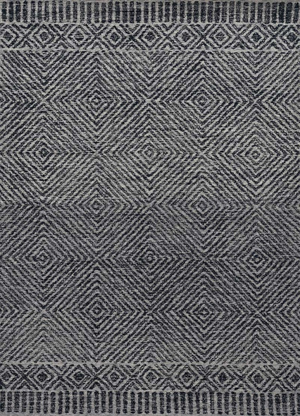Kas Hudson 2463 Grey Black Retreat Rug