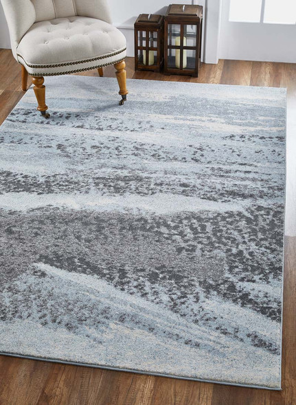 Kas Illusions 6221 Blue Grey Mist Rug
