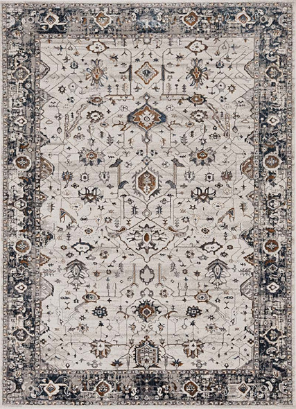 Kas Inspire 7500 Ivory Grey Empera Rug
