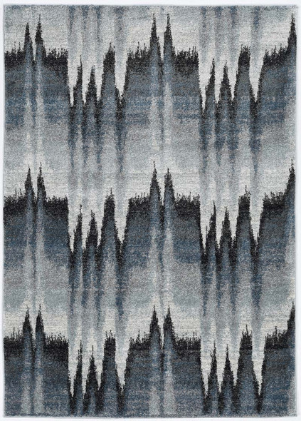 Kas Landscapes 5908 Blue Ivory Pulse Rug