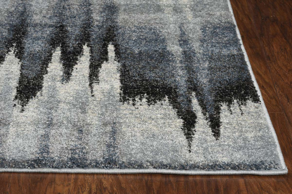 Kas Landscapes 5908 Blue Ivory Pulse Rug