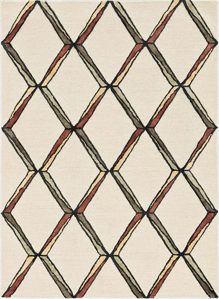 Kas Libby Langdon Upton 4309 Cream Gold Mod Scape Rug