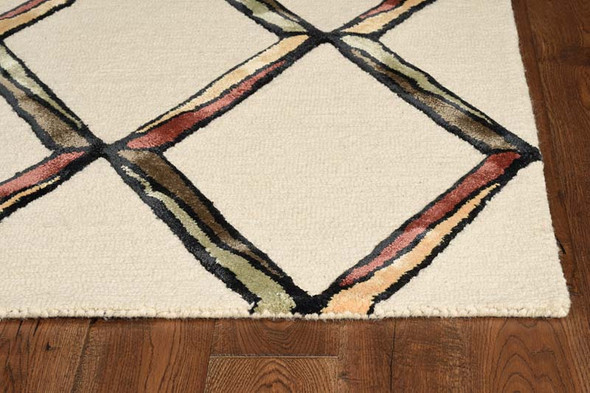 Kas Libby Langdon Upton 4309 Cream Gold Mod Scape Rug