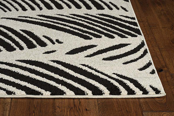 Kas Lucia 2770 Black White Folia Rug