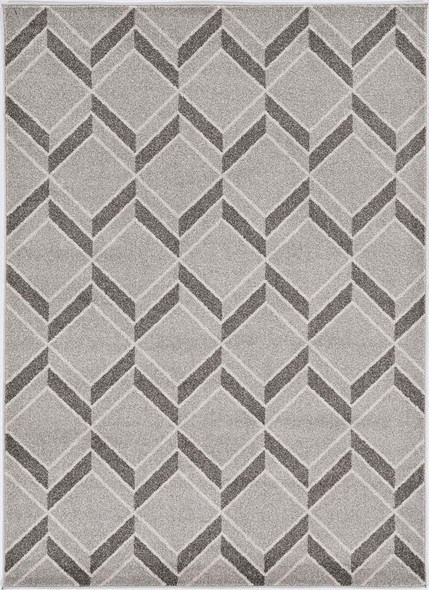 Kas Lucia 2772 Grey Herringbone Rug