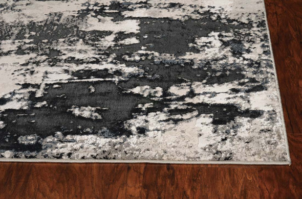 Kas Luna 7121 Silver Charcoal Eclipse Rug