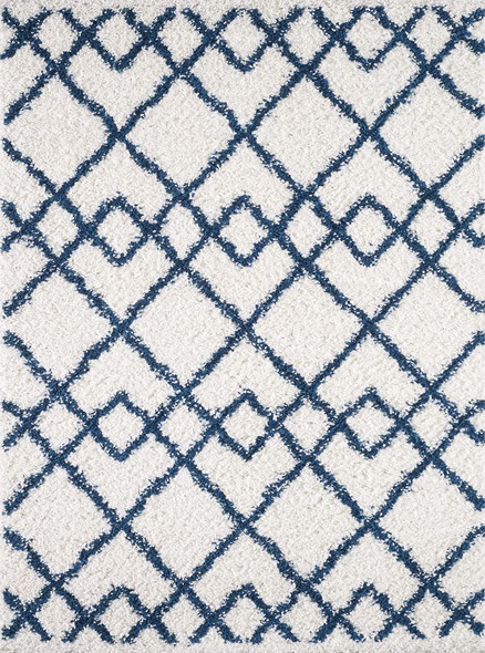 Kas Pax 1208 Ivory Blue Trends