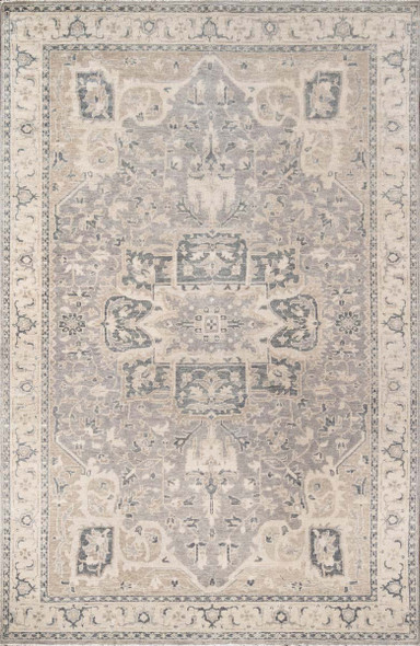 Momeni Banaras BNR-4 Grey Rug