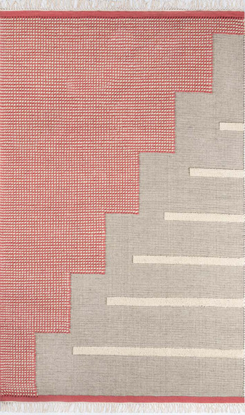 Momeni Novogratz Karl KRL-1 Pink Rug