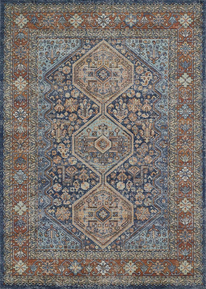 Momeni Lillihan LIH-2 Navy Rug